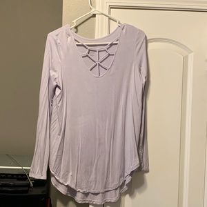 Lavender Women’s Long Sleeve Top